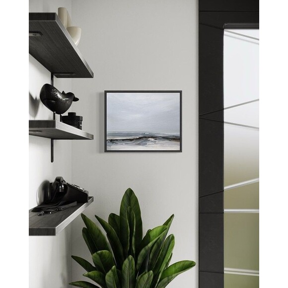 Original Oil Painting Contemporary Coastal Seascape Wall Art 11x14 Signed - Picture 10 of 13